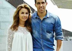 Claudio Bravo y Carla Pardo