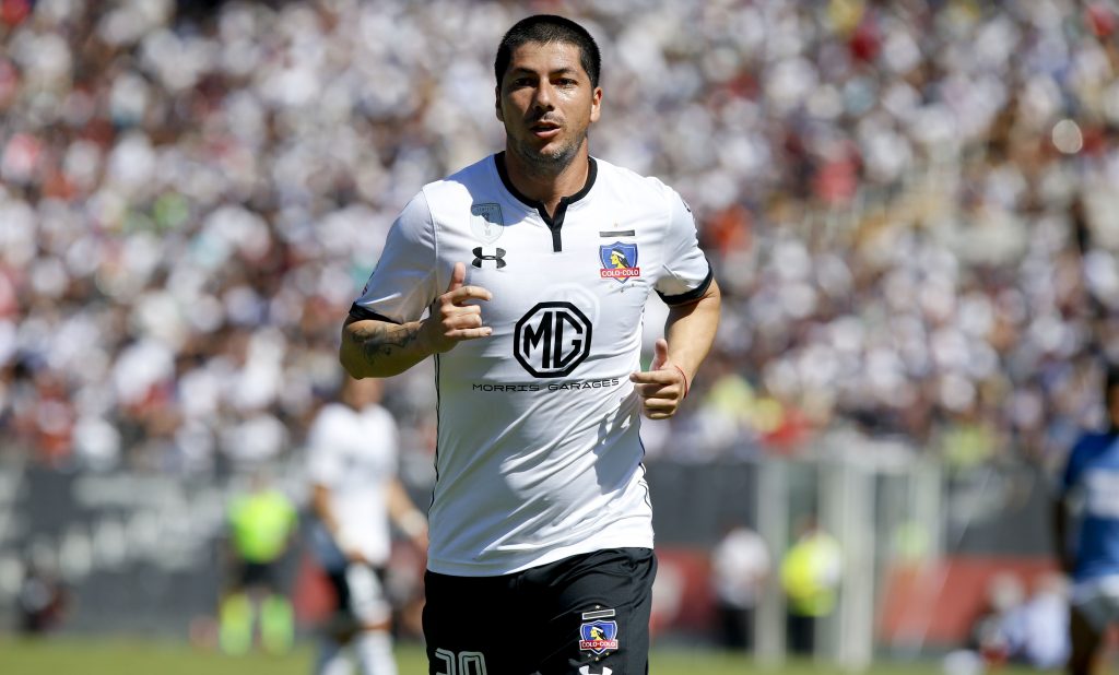 Jaime Valdés en Colo Colo/ Agencia Uno