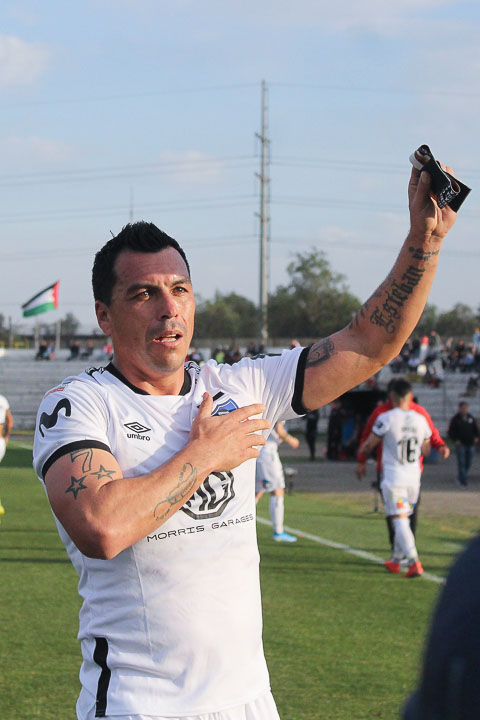 Esteban Paredes le hizo una petición a ByN si convierte el gol 216 ante la 'U'