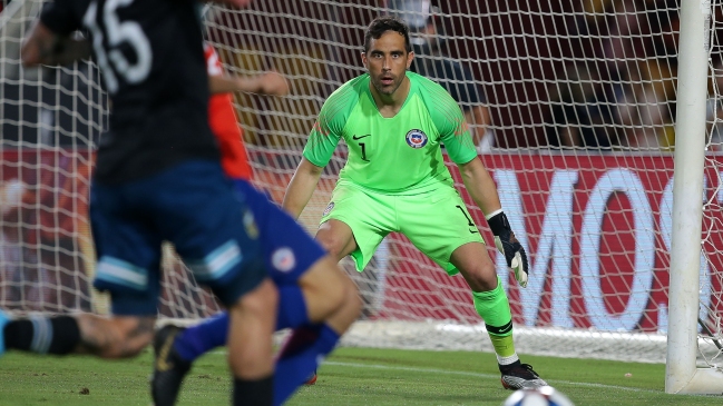 Claudio Bravo selección chilena - PS