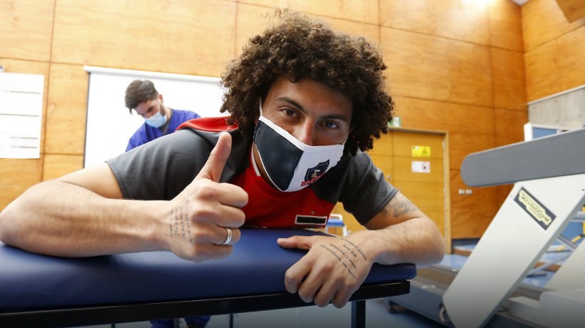 Maximiliano Falcón primeras palabras como jugador albo