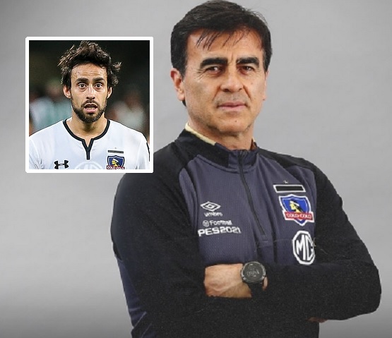 Gustavo Quinteros le baja el pulgar a Jorge Valdivia en Colo Colo