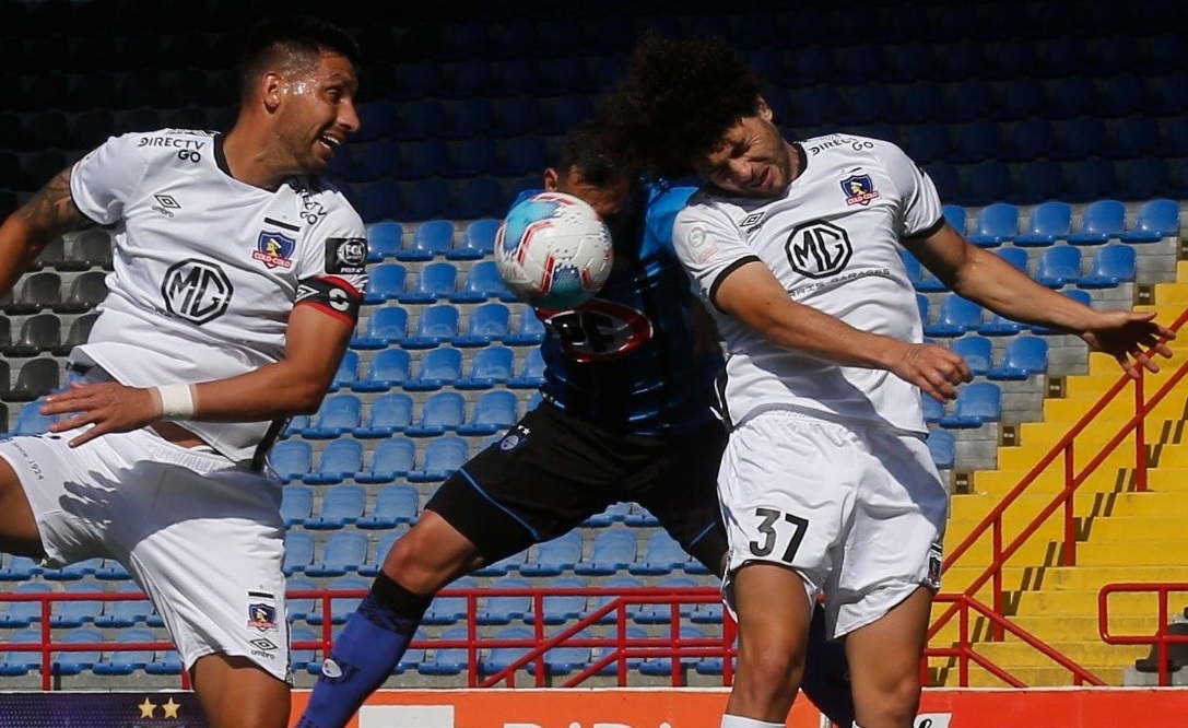 Chaco Insaurralde y Maxi Falcón Colo Colo / Imagen: Agencia UNO