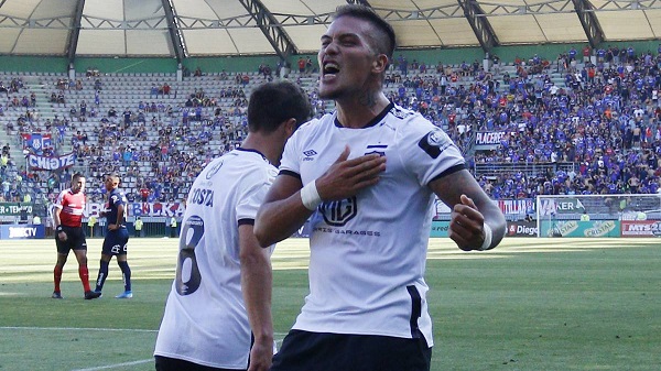 Javier Parraguez convirtió uno de los goles de Colo Colo