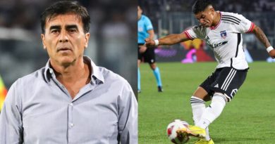 Gustavo Quinteros y Jordhy Thompson Colo Colo